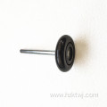 3*4 Garage door black nylon roller